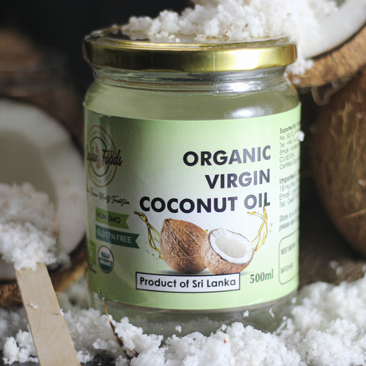 Organic Virgin Coconut Oil (Glass Jar)