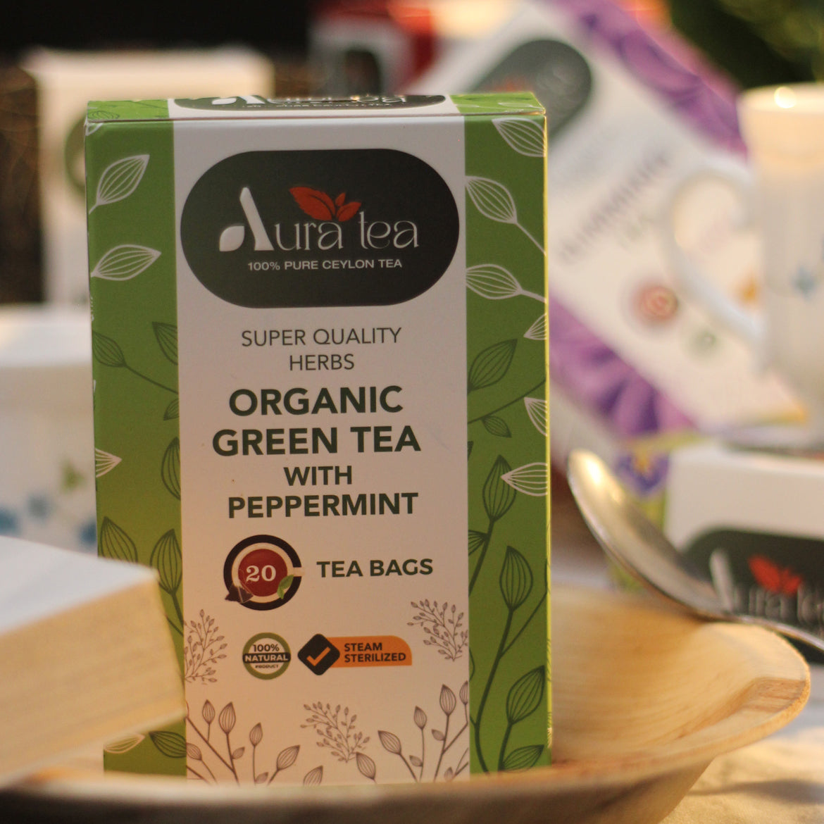 Organic Green Tea with Peppermint