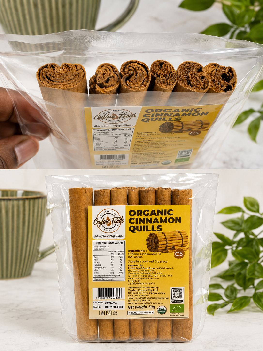 Organic Cinnamon C5