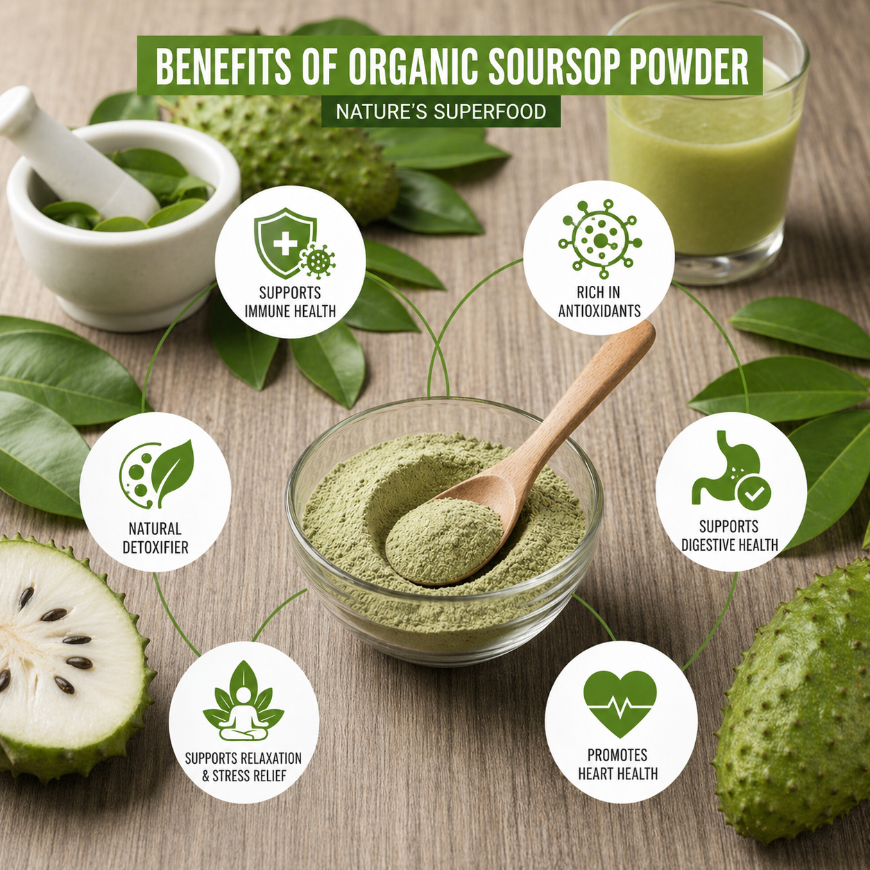 Organic Soursop Powder