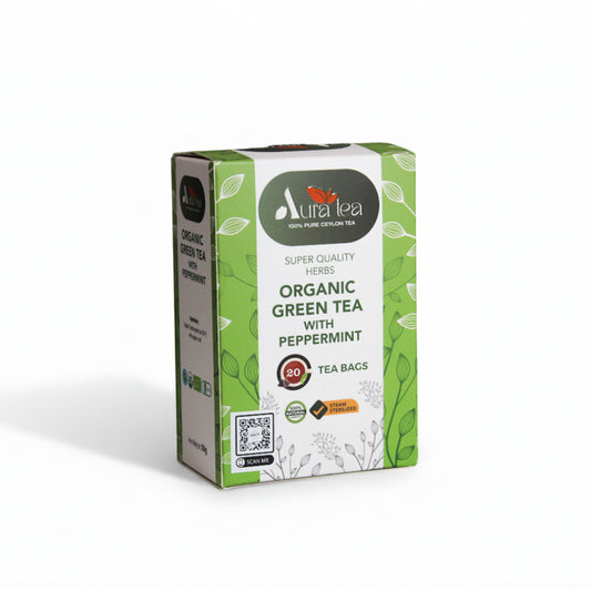 Organic Green Tea with Peppermint