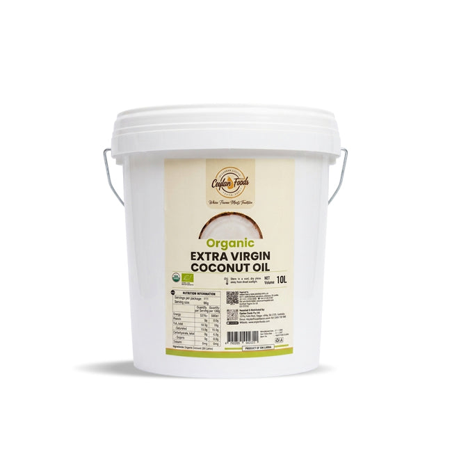 Organic Extra Virgin Coconut Oil - 10kg