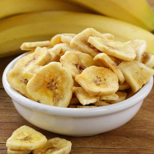 Organic Dehydrated Banana Strips